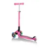 Trottinette PRIMO FOLDABLE LIGHTS - Fuschia