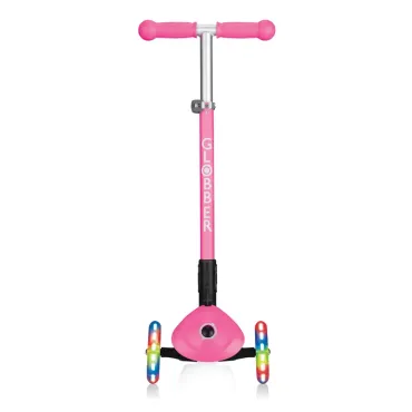 Trottinette PRIMO FOLDABLE LIGHTS - Fuschia