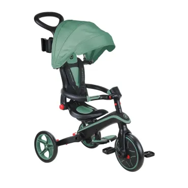 Tricycle Evolutif Trike Explorer Foldable 4-en-1 - Olive