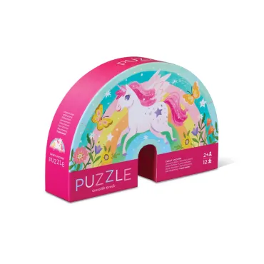 Mini Puzzle - 12 pièces - Licorne