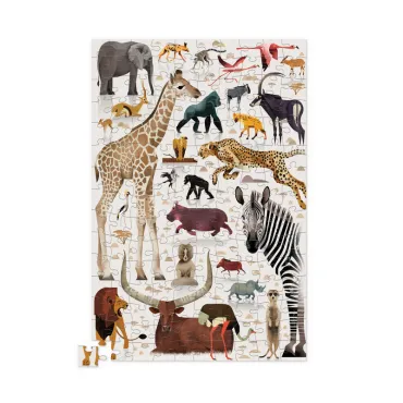 Puzzle boîte métal - African Animals - 150 pièces