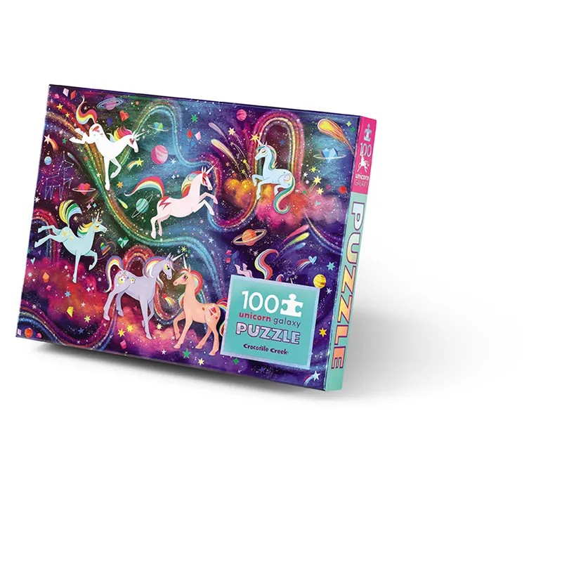 Puzzle Holographique - Galaxie Licorne - 100 pièces