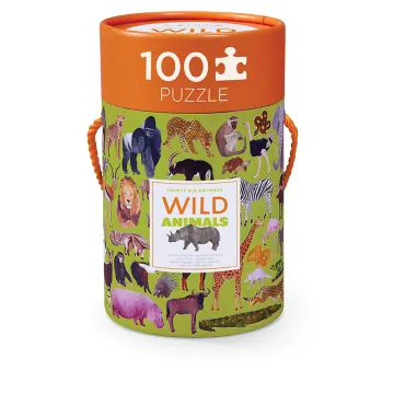 Puzzle 36 animaux - 100...