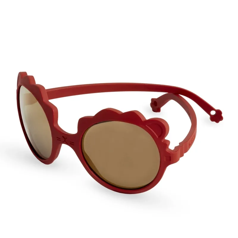 Lunettes de soleil LION 1-2 ans - Terre de Sienne