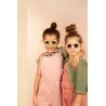 Lunettes de soleil OURSON 2-4 ans - Rose Pâle