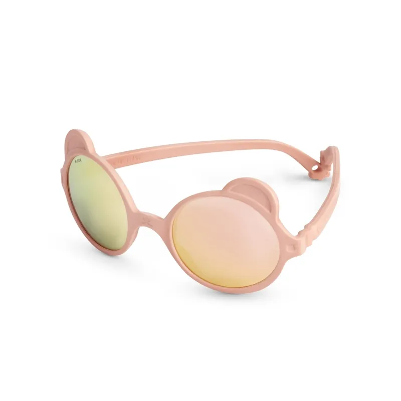 Lunettes de soleil OURSON 2-4 ans - Rose Pêche