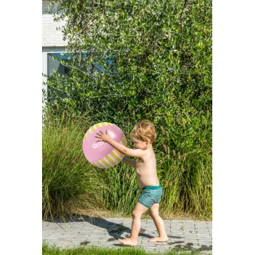 Ballon de plage 30cm - Rose banane