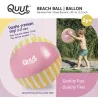 Ballon de plage 30cm - Rose banane