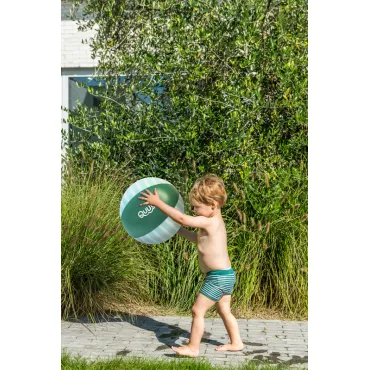 Ballon de plage 30cm - Vert jardin