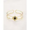 Bracelet jonc Noemia - Onyx