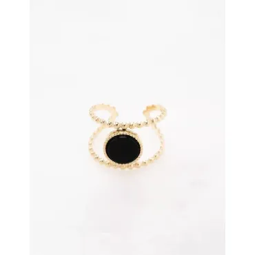 Bague Polinie - Onyx