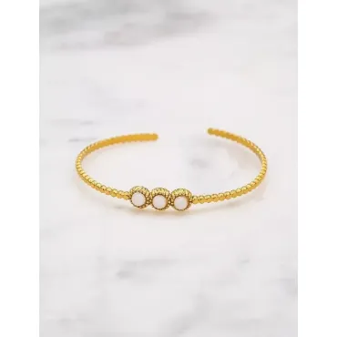 Bracelet jonc Amélia - Jade