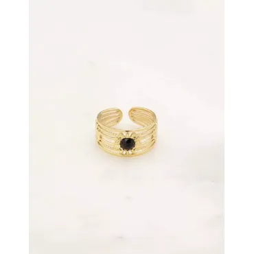 Bague Soliana - Onyx