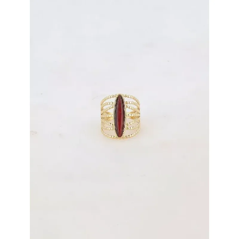 Bague Gabryelina - Marron