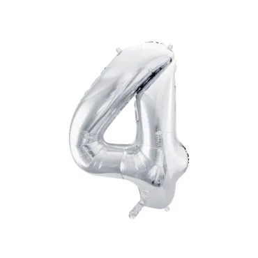 Ballon Mylar Numeral ''4''...