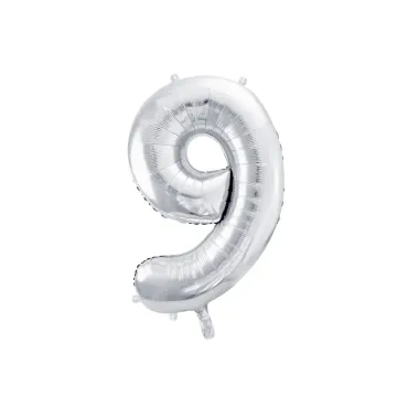 Ballon Mylar Chiffre ''9''...