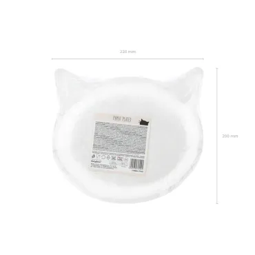 Assiettes - Chaton