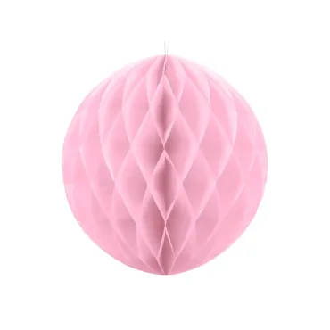 Boule en papier de soie 30cm - Rose