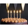 Bougies d'anniversaire - Or - 6cm