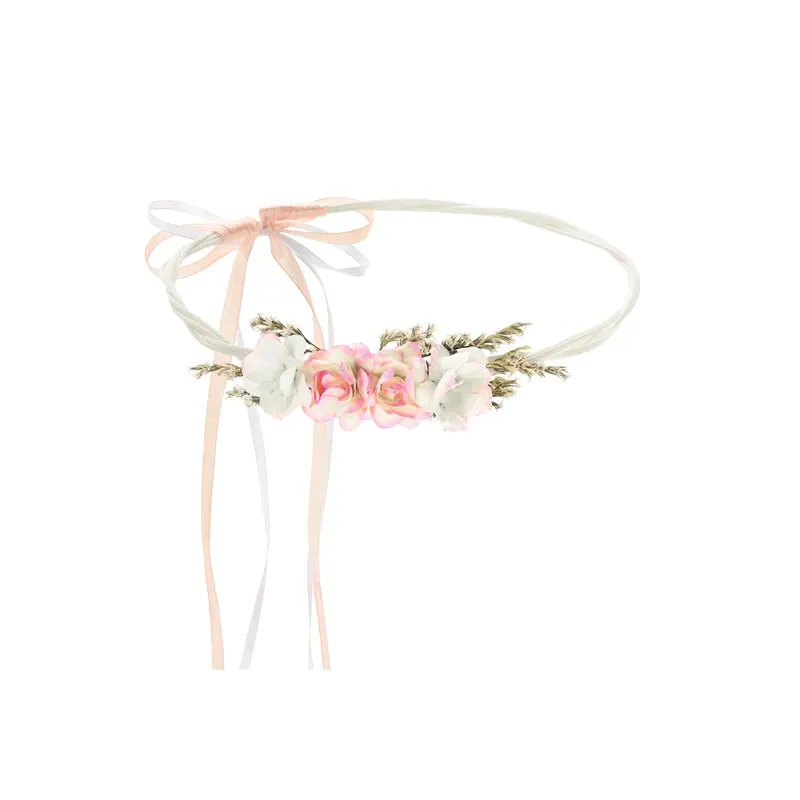 Couronne de fleurs - Rose