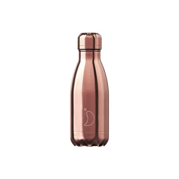 Gourde Chill'ys - Chrome - Rose Gold - 260ml