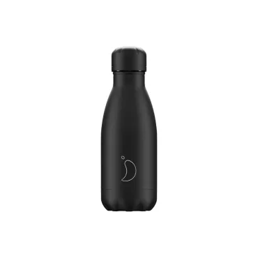 Gourde Chill'ys - Monochrome - All Black - 260ml