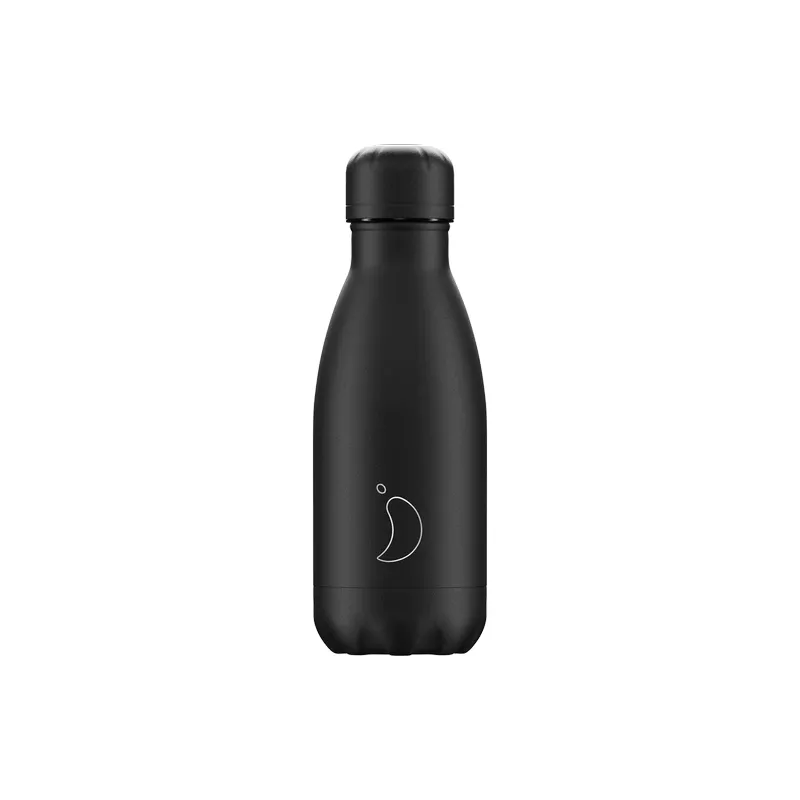 Gourde Chill'ys - Monochrome - All Black - 260ml