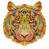 Rainbow Wooden Puzzle TIGRE 139 pcs