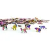 Rainbow Wooden Puzzle TIGRE 139 pcs