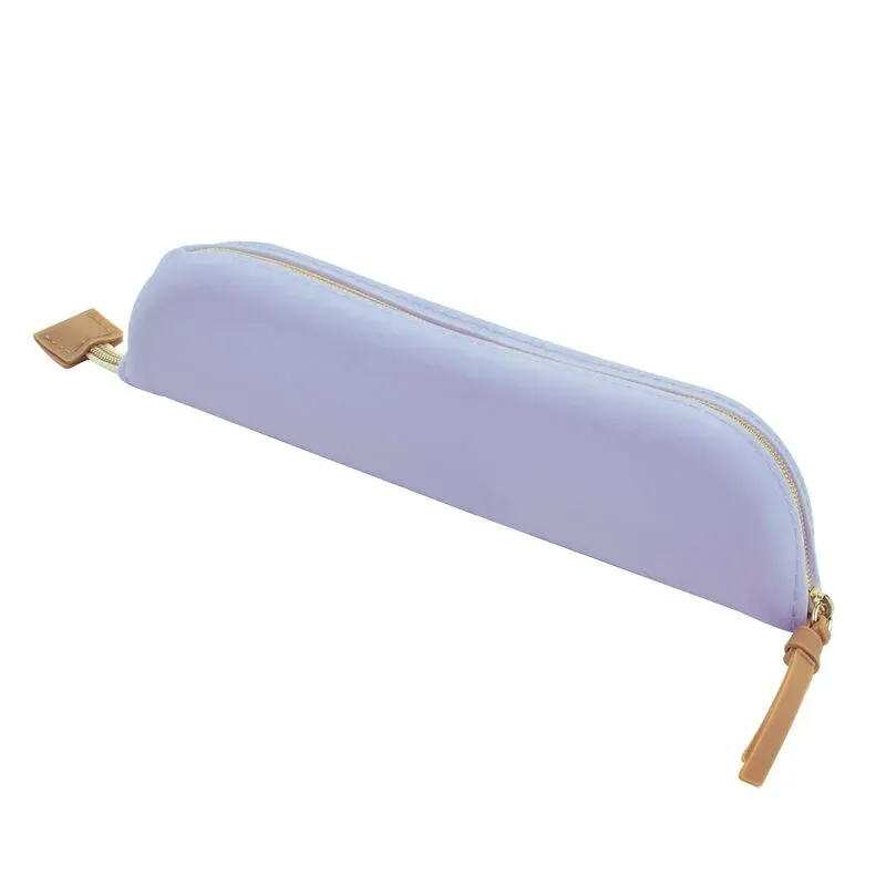 Trousse en Silicone Souple - Lilas