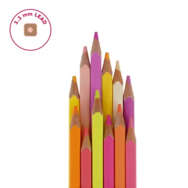 Set de 12 Crayons de Couleur - Sunset