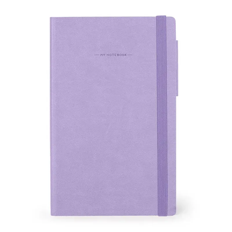 Carnet Papier Blanc - Medium - Lavande