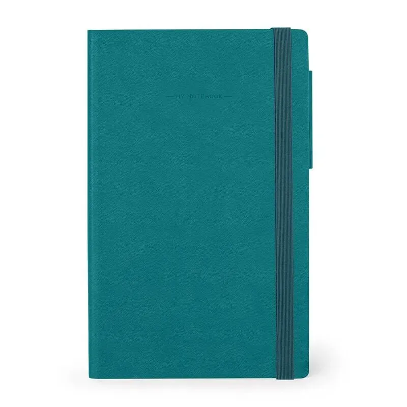 Carnet Papier Blanc - Medium - Vert malachite