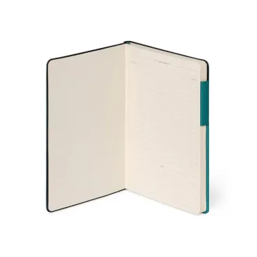 Carnet Papier Blanc - Medium - Vert malachite