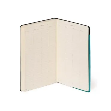 Carnet Papier Blanc - Medium - Vert malachite