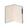 Carnet Papier Blanc - Medium - Noir