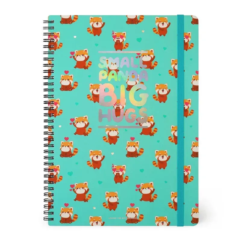 Cahier à Spirale - Format A4 - Panda roux