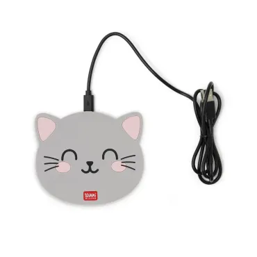 Chargeur Sans Fil Pour Smartphone - Chaton