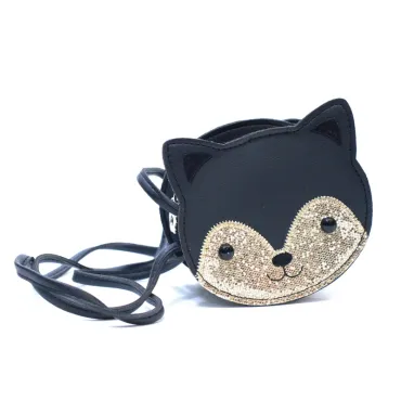 Sac bandoulière enfant - Gaspard Noir