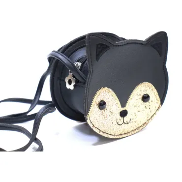 Sac bandoulière enfant - Gaspard Noir