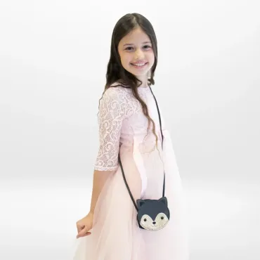 Sac bandoulière enfant - Gaspard Noir