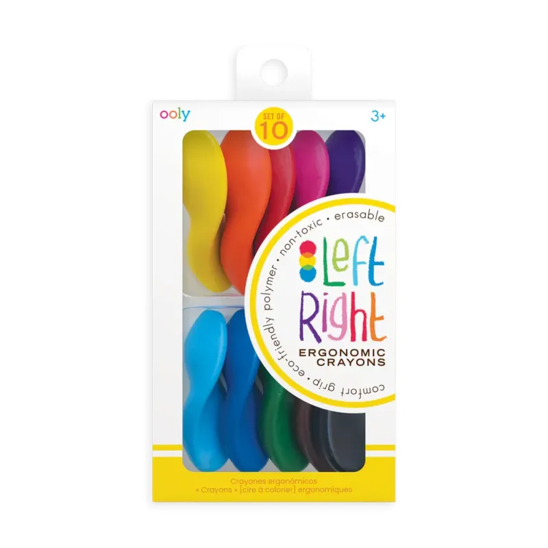 Crayons effaçables - Gaucher et Droitier