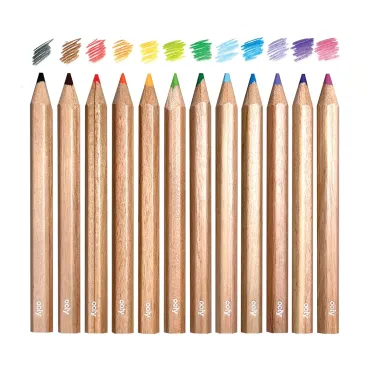 Crayons de couleur mini Licorne + Taille-Crayon