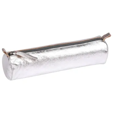 Trousse Cuirise - Argent