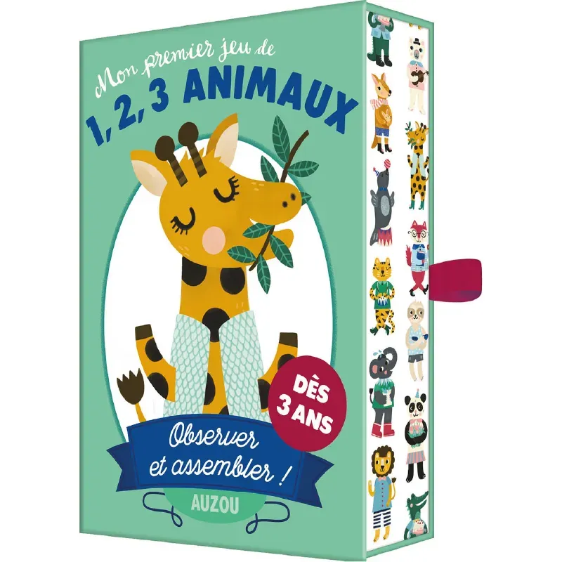 Mon premier jeu de 1,2,3 animaux - Jeux de cartes