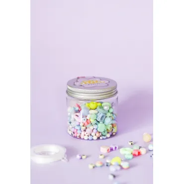 Mix de perles - Pastel