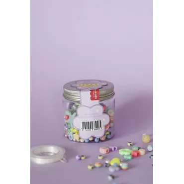 Mix de perles - Pastel