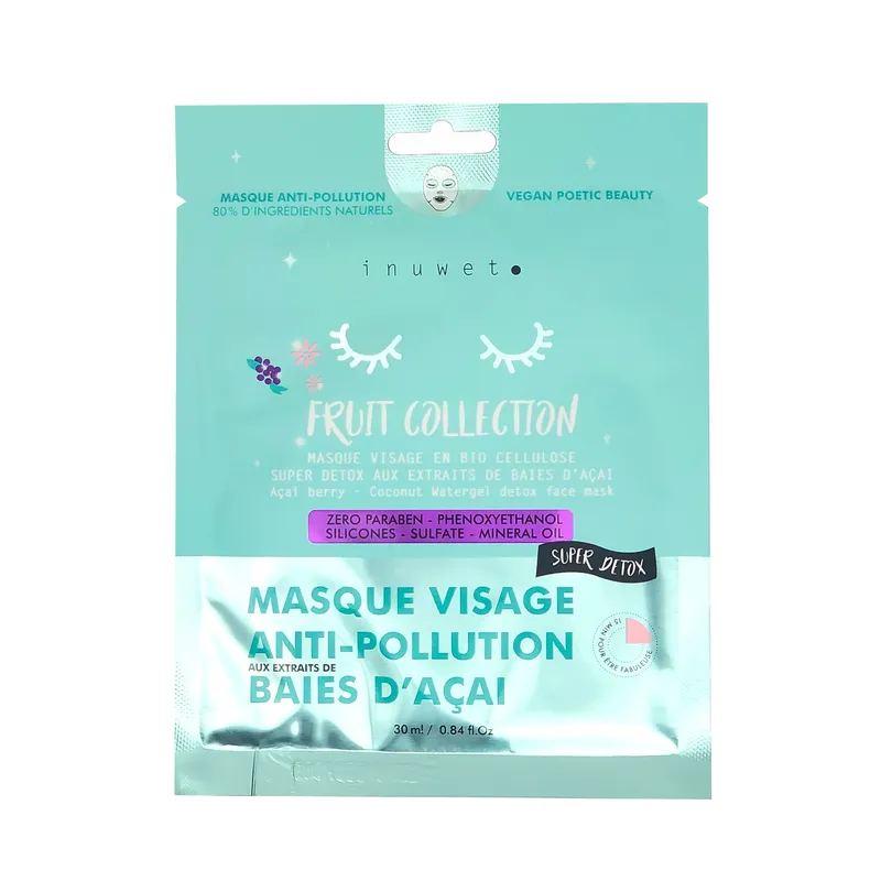 Masque visage détox - Baies d'acai