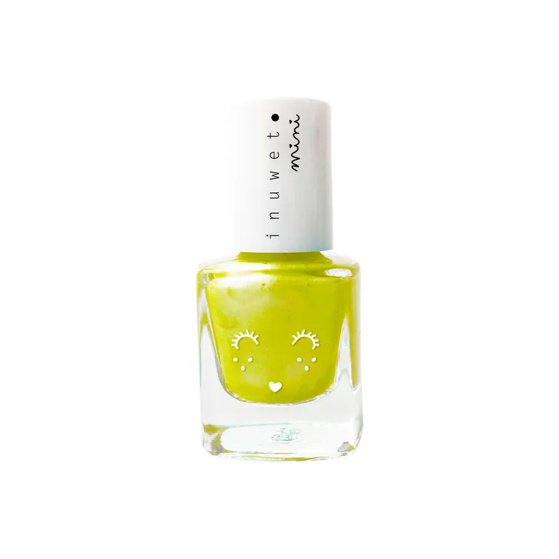 Vernis à l'eau fluo jaune - Parfum ananas