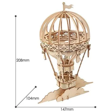 ROLIFE - Maquette Bois Montgolfière